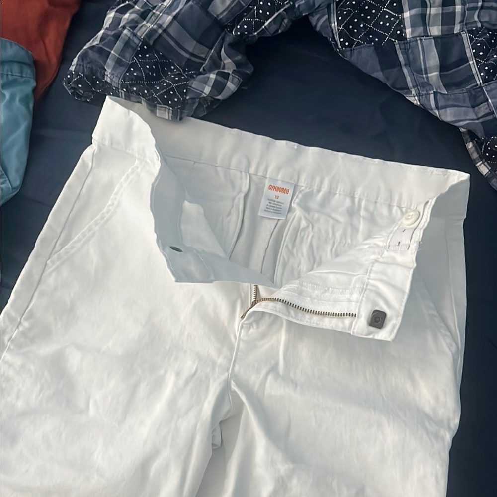 Gymboree White Kids Casual Bottoms